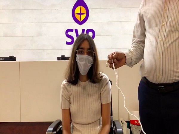 Ahmedabad's first COVID-19 patient, Niomi Shah (photo/ANI)