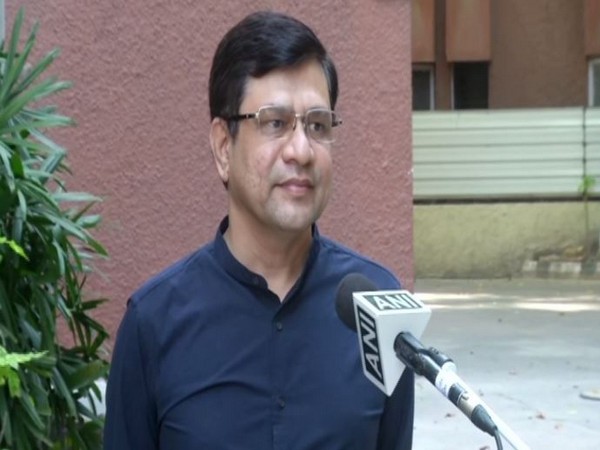 BJP MP Ashwini Vaishnaw speaking to ANI. 