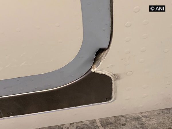 Hole detected on Air India flight AI-183