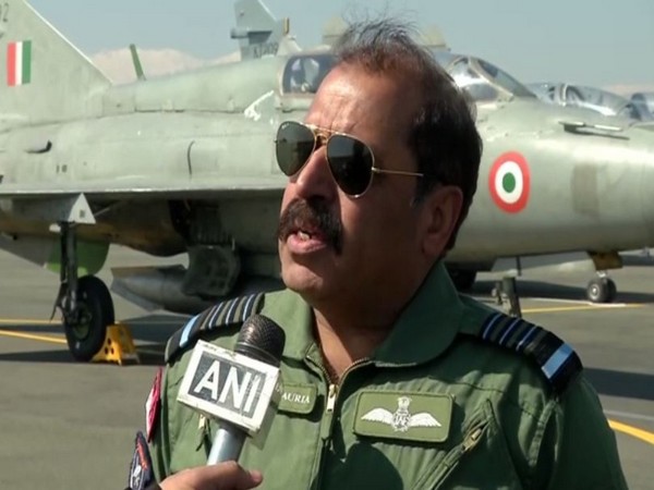 IAF Chief RKS Bhadauria speaking to ANI on Wednesday. Photo/ANI