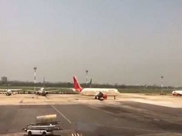 Air India flight departing from Bangladesh.