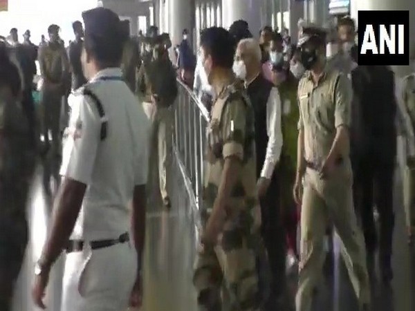 Union Home Secretary Ajay Bhalla reaches Kolkata (Photo/ANI)