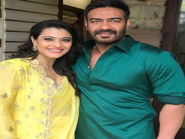 Ajay Devgn with Kajol (Image courtesy: Instagram)