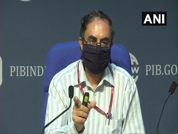 Ajay Sawhney, chairman of Empowered Group-9, speaking at a press conference on Monday.