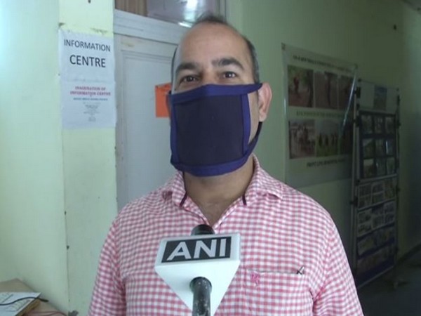 Ajay Gupta, a scientist of Krishi Vigyan Kendra from Jammu and Kashmir, speaking to ANI on Thursday. [Photo/ANI]