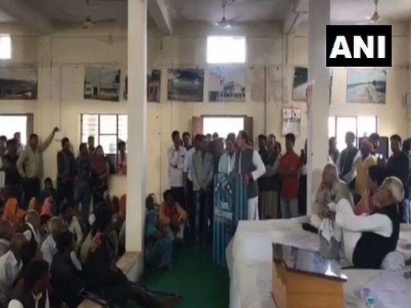 Ajay Singh speaking at an event in Sidhi, Madhya Pradesh
