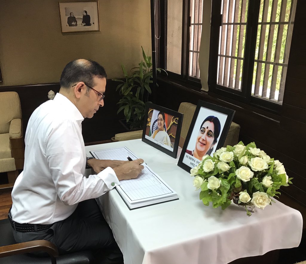 Indian High Commissioner to Pakistan Ajay Bisaria (Picture Credits: Ajay Bisaria/Twitter)