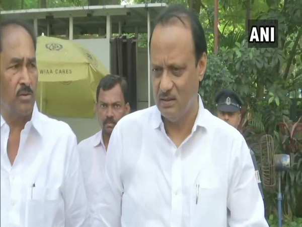 Ajit Pawar at YB Chavan centre in Mumbai