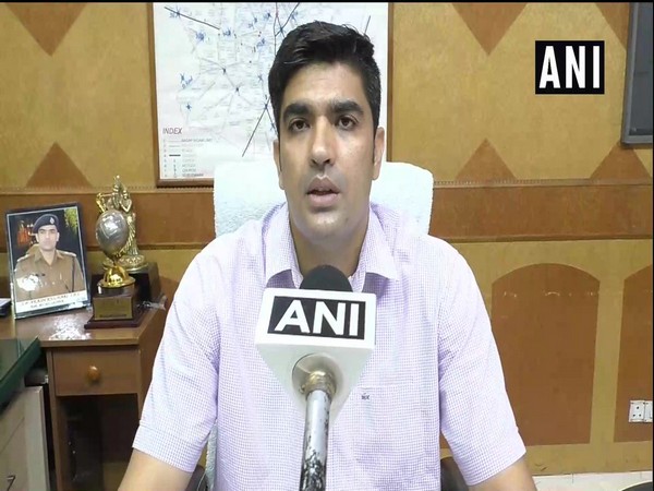 Senior Superintendent of Police (SSP) Aligarh, Akash Kulhary speaking tod ANI