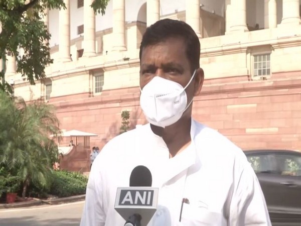 Congress Rajya Sabha MP from Bihar Akhilesh Prasad Singh speaking with ANI on Friday.