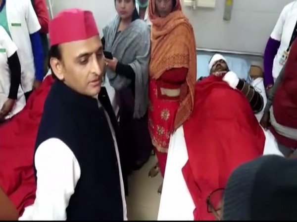 In a video of the incident, Yadav is seen reprimanding a senior consultant doctor. Photo/ANI