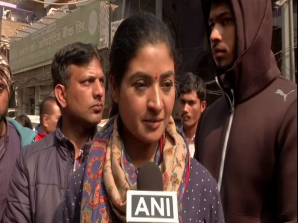 Alka Lamba speaking to ANI on Saturday in Delhi. Photo/ANI