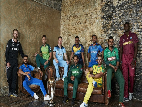 Captains of ten  competing nations in the World Cup 2019. (Photo/ ICC)