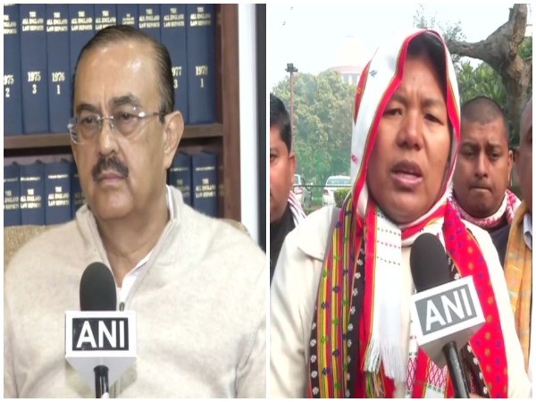 Vikas Singh (left) and Patal Kanya Jamatia (right)