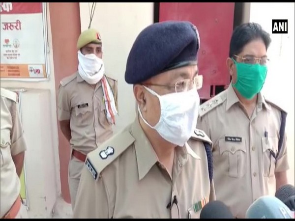 Alok Singh, SP, Aligarh Jail, speaking to reporters on Thursday. [Photo/ANI]