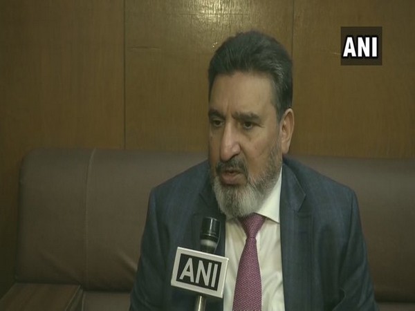 Former PDP leader Syed Altaf Bukhari speaking to ANI on Sunday
