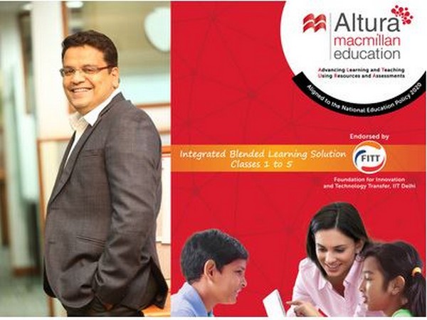 Rajesh Pasari, Managing Director, Macmillan Education India at the launch of Altura