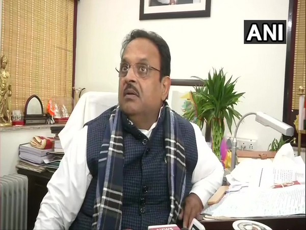 Rajasthan Health Minister Raghu Sharma speaking to ANI in Kota, Rajasthan on Wednesday. (Photo/ANI)