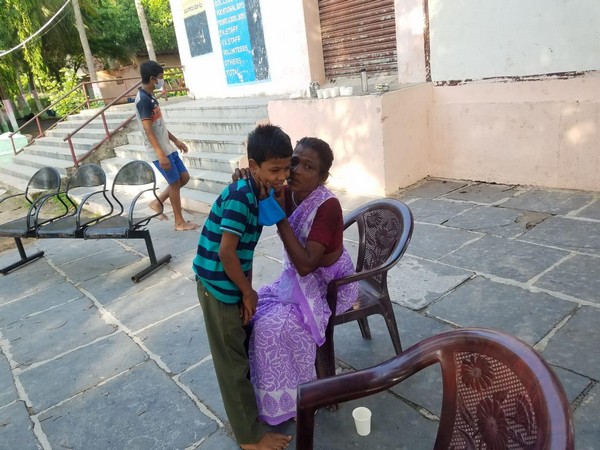 The mother-son duo reunited under 'Operation Muskaan COVID-19' of the Andhra Pradesh police
