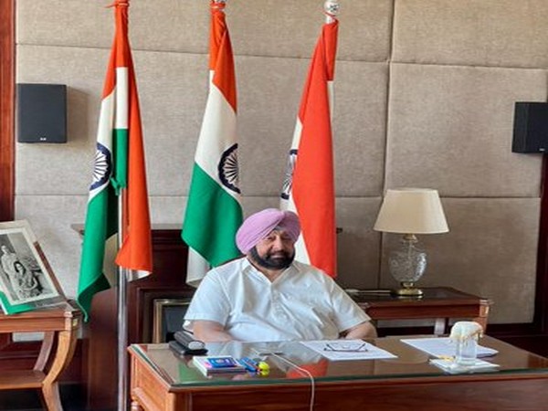 Punjab Chief Minister Captain Amarinder Singh (File Photo/ANI)