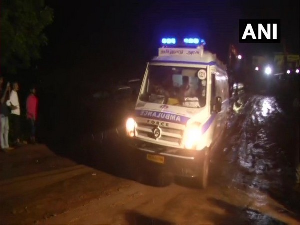 Sujith's body being taken to hospital on Tuesday. (Photo/ANI)