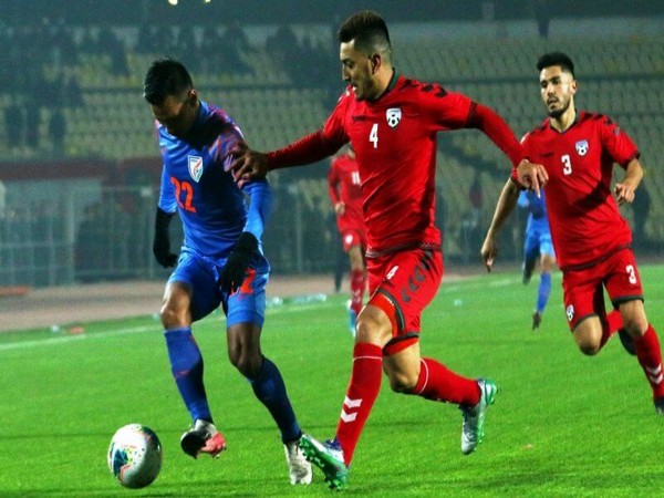 Afghanistan midfielder Zohib Islam Amiri (Photo/Indian Football Team Twitter)