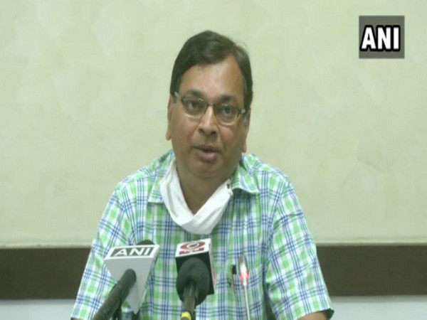 Amit Mohan Prasad, Principal Secretary, Health, speaking during a daily press briefing on Friday in Lucknow. Photo/ANI