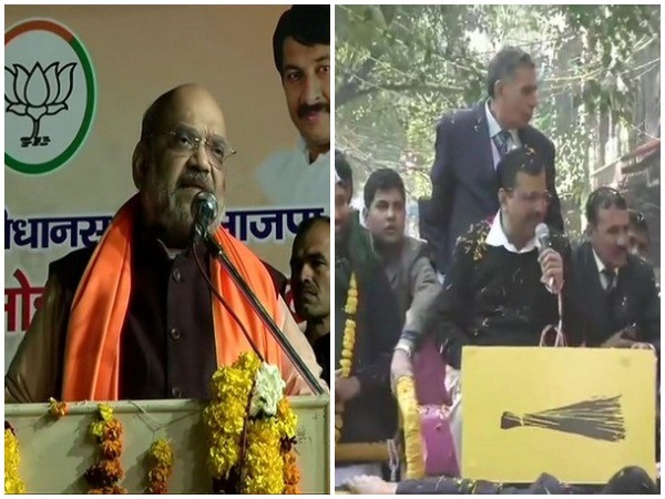 Union Home Minister Amit Shah and Delhi Chief Minister Arvind Kejriwal (File Photos)