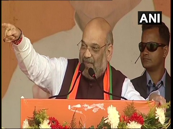 Amit Shah addresses rally in West Singhbhum