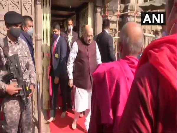 Union Home Minister Amit Shah visit famous Kamakhya Temple in Guwahati on Sunday.