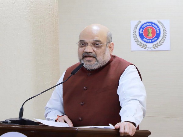 Amit Shah addresses All India DGP/IGP Conference-2020 (Photo ANI/Twitter)