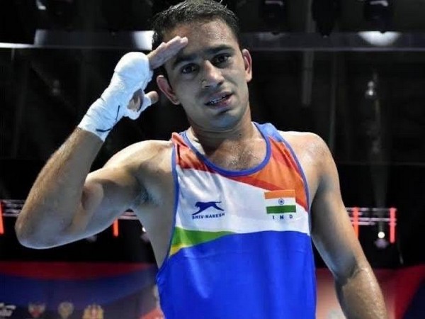 India boxer Amit Panghal (Photo/ SAI Media Twitter)