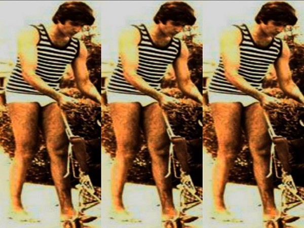 The throwback picture shared by actor Amitabh Bachchan (Image courtesy: Instagram) 