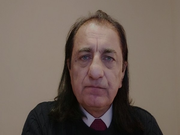 PoK human rights activist Amjad Ayub Mirza speaking in a video message.