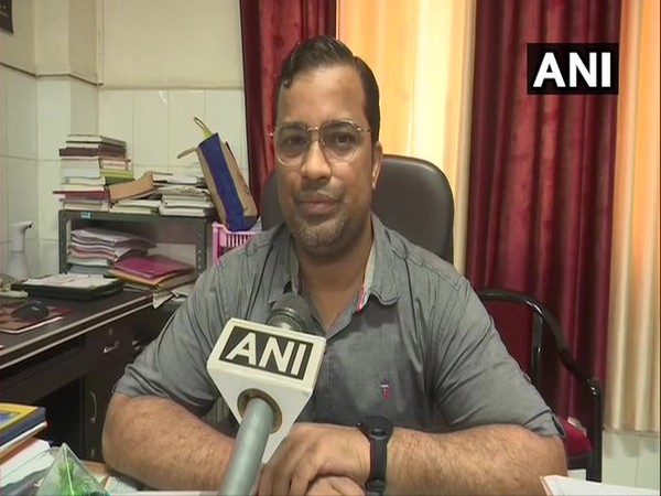 Dr Amresh Singh, assistant professor, and Head Microbiologist at BRD Medical College in Gorakhpur. (Photo/ANI)
