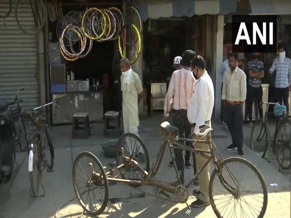 Visuals from a market in Amritsar, Punjab on Monday.