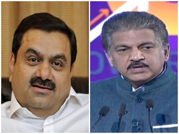 Adani Group Chairman Gautam Adani, Mahindra Group Chairman Anand Mahindra(File Image)