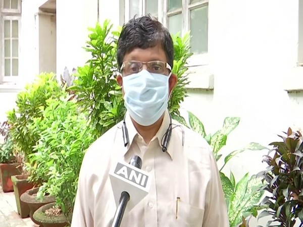 Anandraj Ambedkar speaking to ANI in Mumbai on Saturday. Photo/ANI