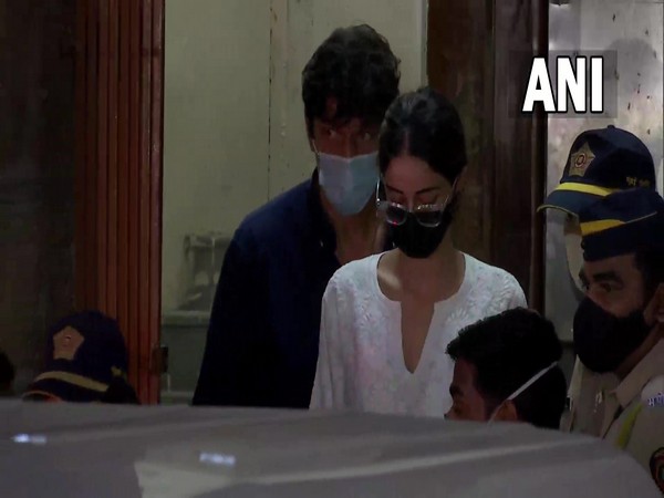 Bollywood Actor Ananya Panday leaving NCB office in Mumbai (Photo/ANI)
