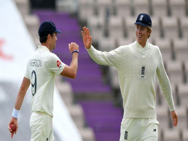 James Anderson (L) and Zak Crawley (R) (Photo/ICC Twitter)