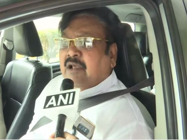 TDP leader Varla Ramaiah speaking to ANI in Vijayawada on Saturday. Photo/ANI