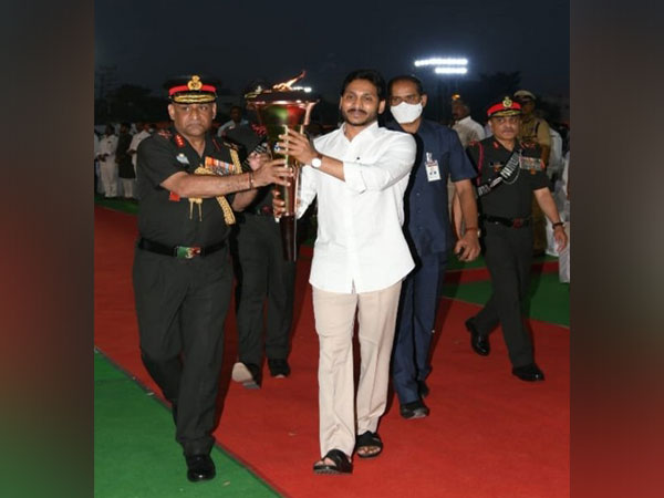 The Victory Flame, which was lit by Prime Minister Narendra Modi to ignite the year-long Golden Jubilee celebrations on December 16, has come to Tirupati to begin its Southern journey.