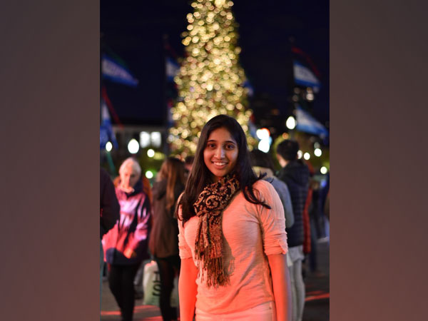    Andhra woman dies while taking a selfie at a waterfall in USA. Photo/ANI