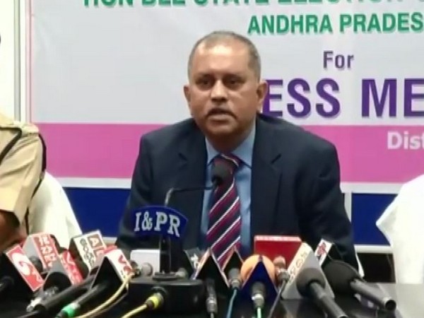 Andhra Pradesh State Election Commissioner Nimmagadda Ramesh Kumar (Photo/ANI)