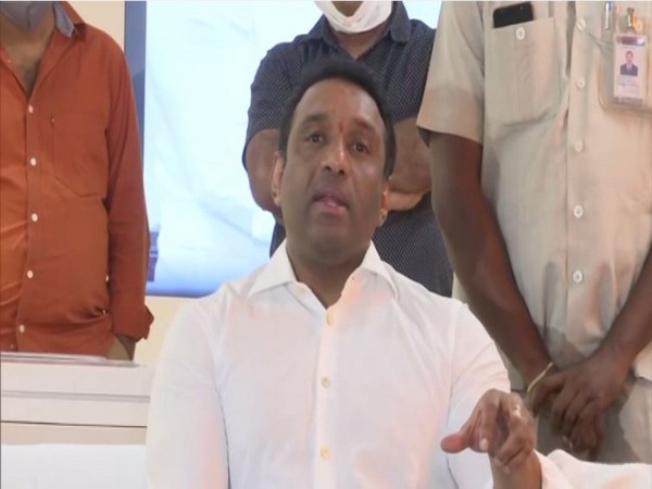 Andhra Pradesh Minister for Industries, Mekapati Goutham Reddy (Photo/ANI)