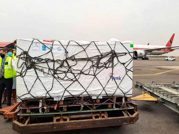 India delivers Made-in-India COVID-19 vaccines to Angola  (Photo Credit: Twitter/ S Jaishankar)