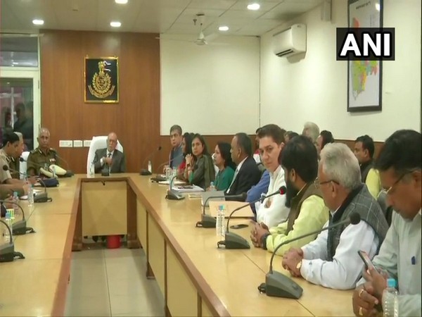 Lieutenant Governor Anil Baijal meeting members of peace committees from violence-affected North-East district