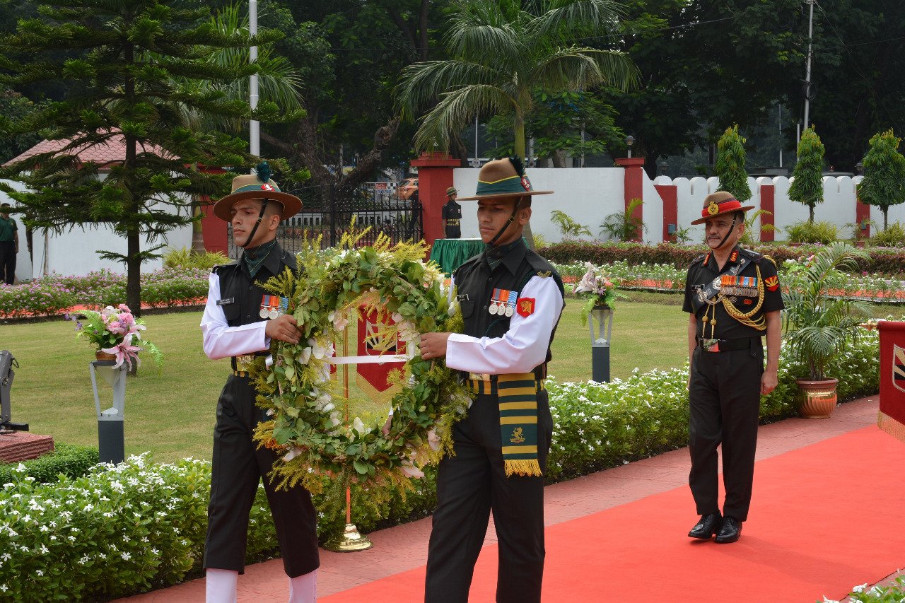 Lt Gen Anil Chauhan on Sunday assumed charge as Eastern Army Commander (Picture tweeted by Eastern Command)