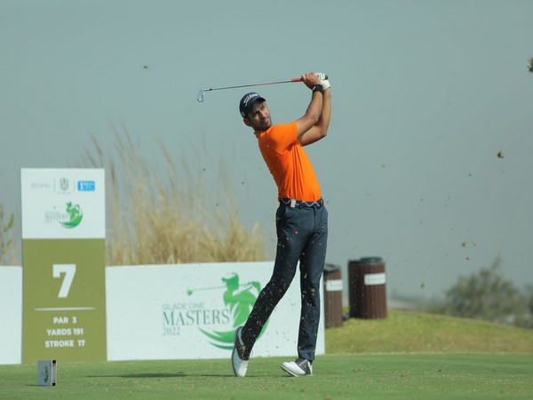 Golfer Ankur Chadha in action during Glade One Masters 2022 (Image: PGTI)