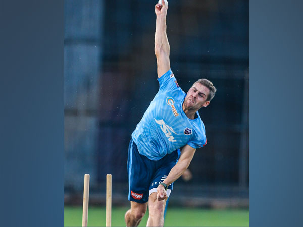 Delhi Capitals pacer Anrich Nortje (Photo/ Delhi Capitals Twitter) 